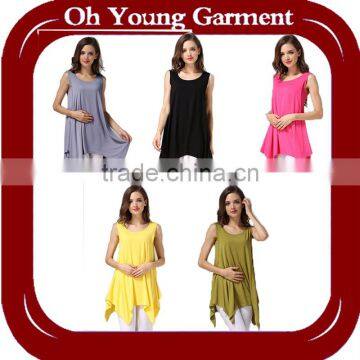 Top Quality Leteste Design Lady Chiffon Top Wholesale photo-5