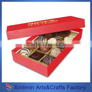 OEM cake packaging boxes with window for packaging