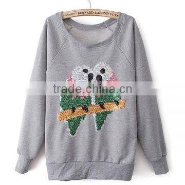 Fashion Polyester Wool Beading Long Sleeves High Quality Garment Manufacturer Womens Plaid Jacket photo-2