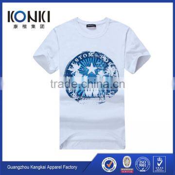 Wholesale China Factory Men's Cotton T-shirts Custom Logo Cotton Printing T Shirt photo-2
