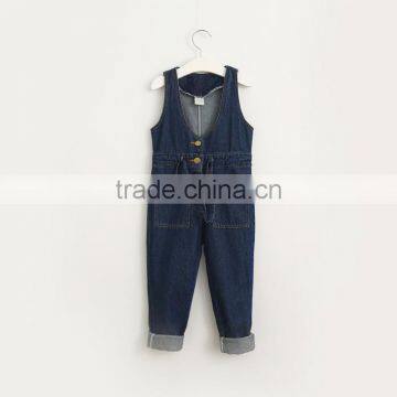 New Style 2016 Girls Denim Jumpsuit Very Cute and High Quality photo-2