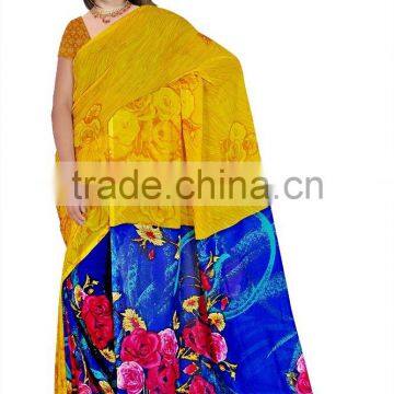 Printed Daily Wear Saree/indian Saree/silk Saree photo-2