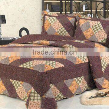 Microfiber quilt/bedding set/bedspread