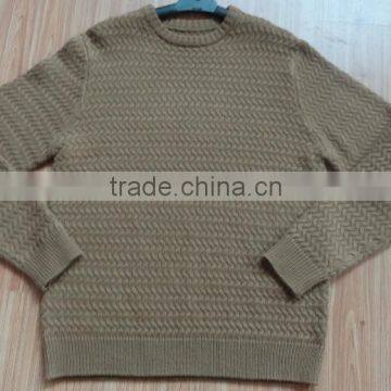 High Quality Men's military knitted durable sweater&sport jersey pullover(BKNM1387)