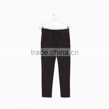 Womens Casual Black Relaxed Cheap Long Yoga Pants Jogger Pants Women photo-4