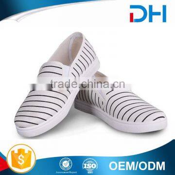 Fashionable style white women casual shoes at china factory cheap price