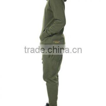 Wholesale Supreme High Quality Tapperd Fit Fashion Fleece Cropped Jogger and Elongated Pullover Hoodie With Your Own Design photo-3