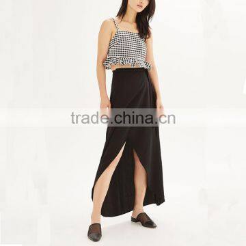 Wholesale Ladies Sexy Hammock Summer Woman Blouse Fashion Design Lady Blouse photo-4