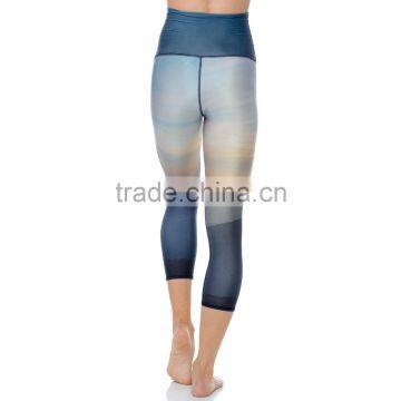 Fitness Gym Wear Sports Wear Eco-Friendly Custom Printed Yoga Leggings For Women photo-4