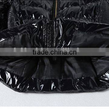 Custom 2017 Latest Fashion Western Ladies Winter Duck Down Feather Women Jackets photo-6