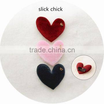 S17167A New Arrival Cute Baby Hair Clip Design Kids Heart Shaped Hair Clip photo-5