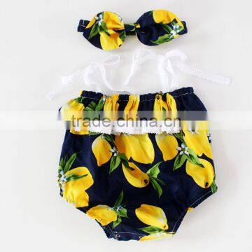 ShiJ Toddler Girls Clothing Cute Lemon Baby Outfits photo-2