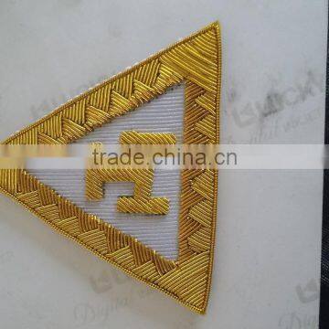 Royal Arch Companion Gold Wire Badge