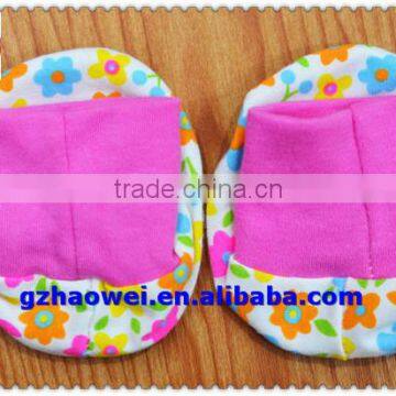 Summer Cotton Floral Baby Girls' Booties