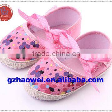 Flower Printed Baby Girl's Prewalker photo-3