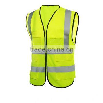 Wholesale Fluorescent hi Vis Reflective Safety Vest photo-2