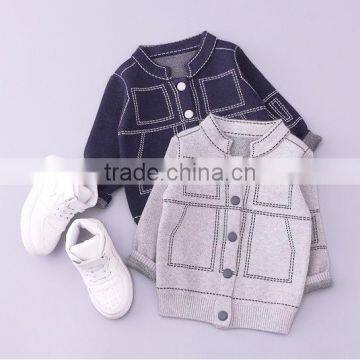 Fashion Design Boys Cotton Children Sweaters Knitting Kids Cardigan photo-2
