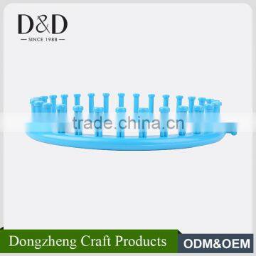 Home DIY 3 Pcs Round Scarf Knitting Tools Plastic Circular Knitting Loom photo-2