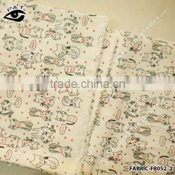 Cheap Wholes Fabric Cute Cat Pattern Fabric For Home Decoration photo-3