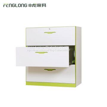 New Office Furniture 3 Drawer Steel Wide Lareral Filing Storage Cabinet photo-4