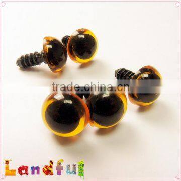12mm Orange Handicraft Stuffed Doll Safety Eyes Plastic Troll Eyes Animal Eyes photo-4