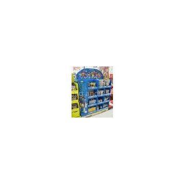 Tiered POP Cardboard Display Shelf With Oil Printing