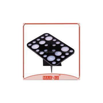 MAANGE New Arrival Acrylic Folding Makeup Burush Drying Shelf