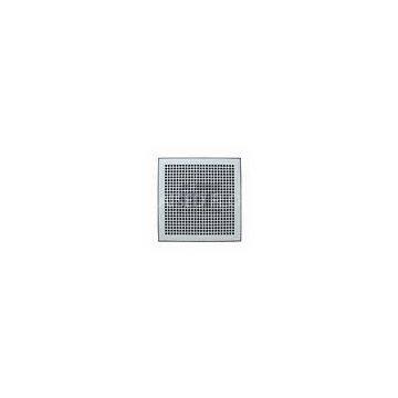 Anti static Perforated Raised Floor , Stainless Steel Airflow Removable Flooring