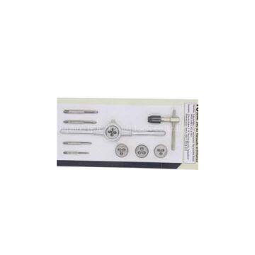 Metric Inch Size Hand Tap And Die Combination Skin Card Set Metric Inch Size Alloy Steel