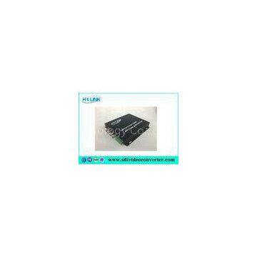 4ch 720P HD TVI Fiber video converter with one return data , 60km Digital Video receiver