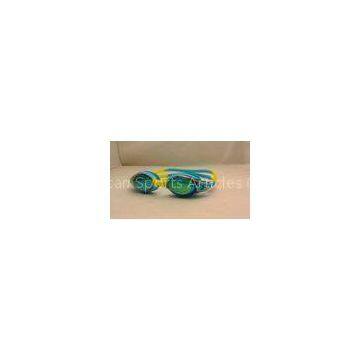 Anti UV Lens Mirrored Prescription Glasses , Colorful  Brand Racing Swimming Goggles