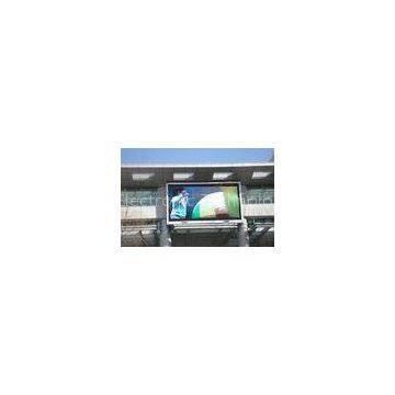 P10 Outdoor Full Color LED Display Billboard 7000 cd/ , DIP 346 LED Advertising Signs