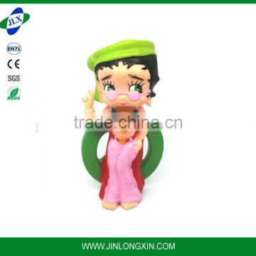 Strawberry Princese plastic cartoon figure toys with name card