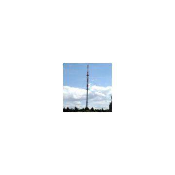 GUYED MAST TELECOM TOWER