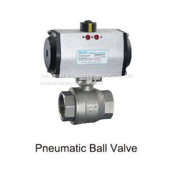 pnewmatic ball valve of asphalt mixing plant and concrete batching plant
