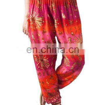 Tie Dye Women's Harem Pants Boho Baggy Genie Yoga Aladdin Trousers Pants photo-5