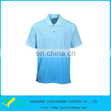 Dye Sublimation Printing Dri Fit Performance Golf Shirts Manufacturer