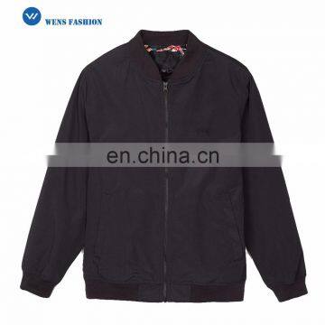 Simple Design Custom Color Manufacturer Men Bamboo Bomber Jacket