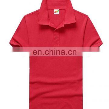 Popullar Red Color Polo Tshirt OEM service Work Uniform