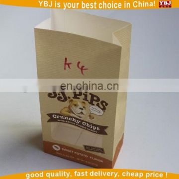 Recycled kraft food paper bag for sandwich, cookie, hamburger,craft paper bag /fast food paper bag