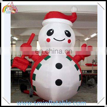 Christmas decorative-inflatable snowman, giant inflatable christmas snowman for holiday display/yard decoration