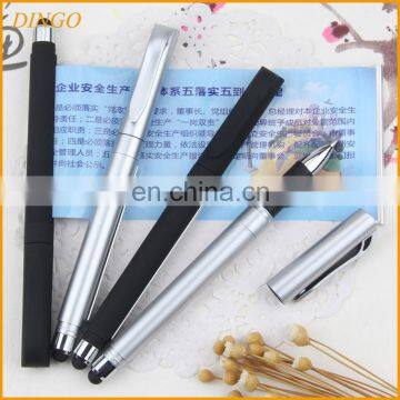 Top quality customized pull out banner pen/promotion stylus pen/plastic ballpoint pen wholesale