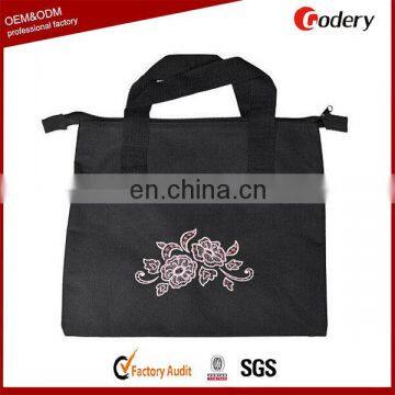2016 Factory Custom Black Tote Bags No Minimum