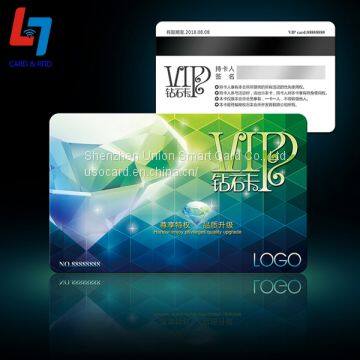 Tiers and Privileges Luxury Payment Membership Diamond VIP Card With PVC Material photo-4