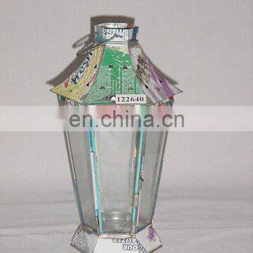 Recycled Tin Lantern