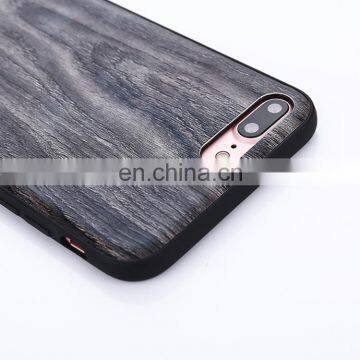 For IPhone 8 & 7 Wood Texture Leather Paste Protective Back Cover Case photo-6