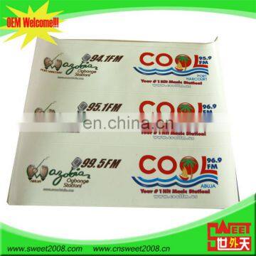 super quality cheap price high resolution full car bumper sticker