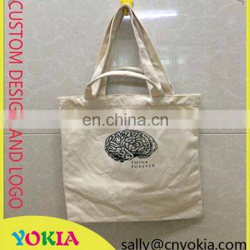 Factory Price customized handmade cotton canvas bag