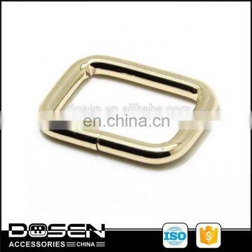 Wholesale Metal Belt Buckle ,Light Gold Adjuster Buckle Use in handbags ,Factory direct Wholesale Belt Buckle.