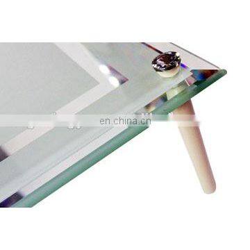 Sublimation Glass Photo Frame With Double Mirror Side Around New Design Glass Photo Frame photo-4